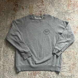 Brixton Heather Gray Crewneck Sweater